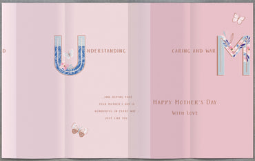 Hand Finished Greeting Cards Mum  Gibson Core Line