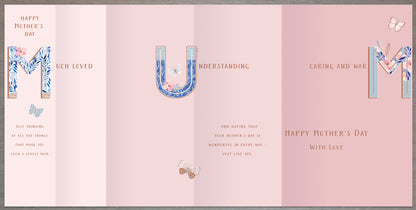 Hand Finished Greeting Cards Mum  Gibson Core Line