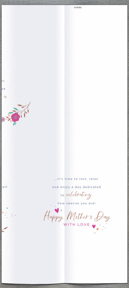 Hand Finished Greeting Cards Mum  Carlton Core Line