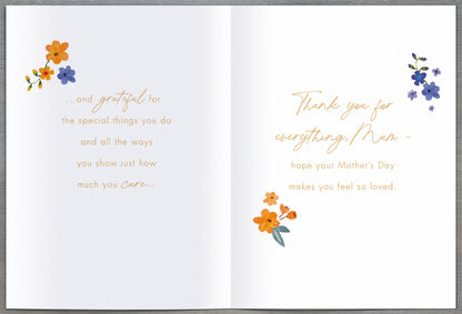 Hand Finished Greeting Cards Mum  Gibson Core Line