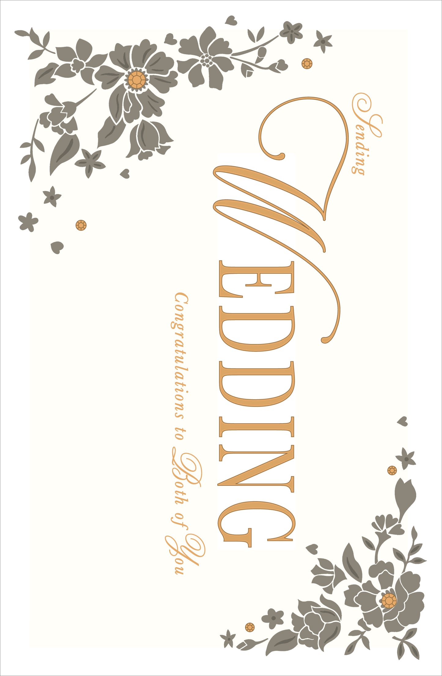 Hand Finished Greeting Cards Wedding  Watermark Core Line