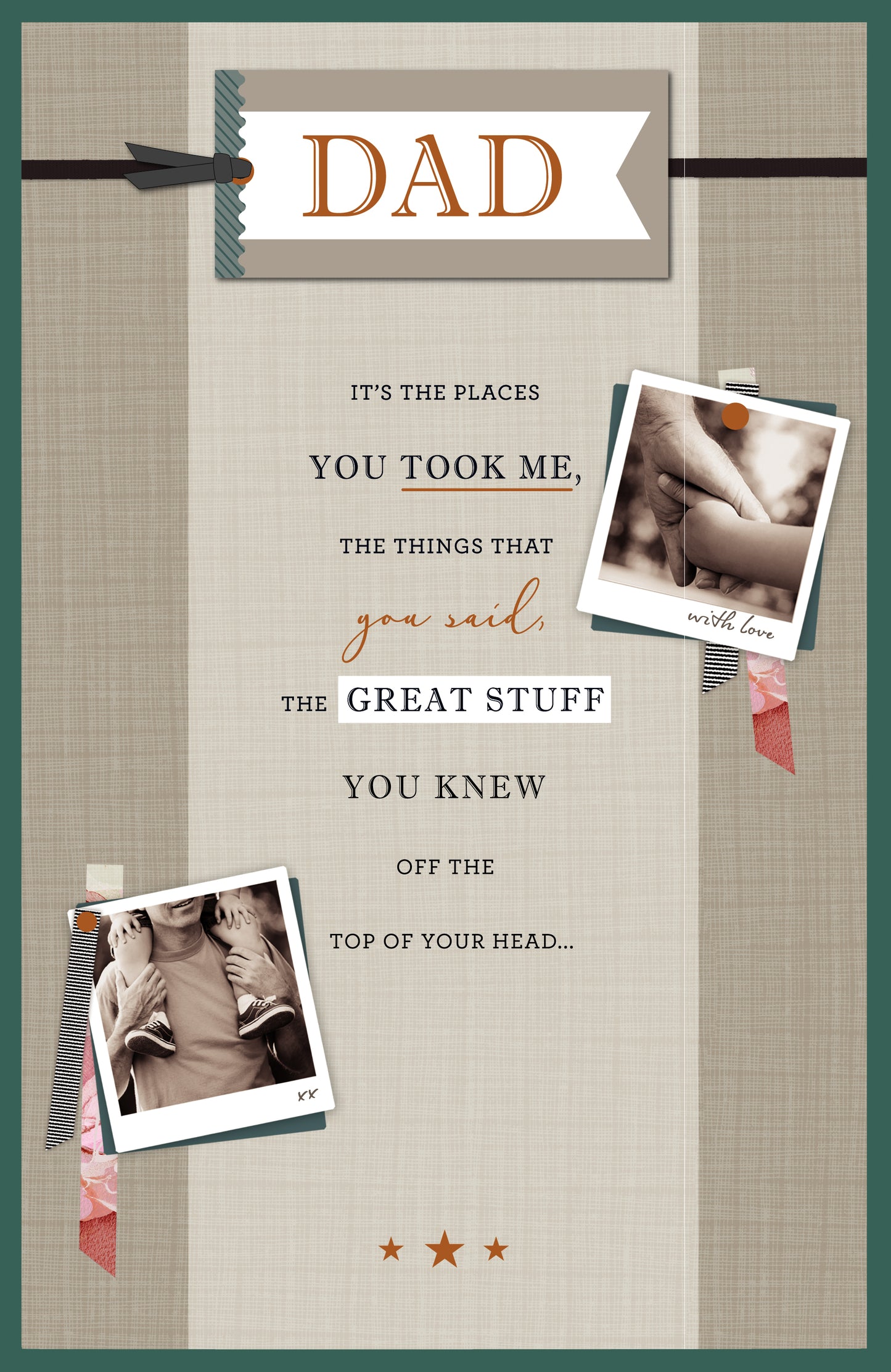 Dad Conv Greeting Cards Dad Conv Counter Cards