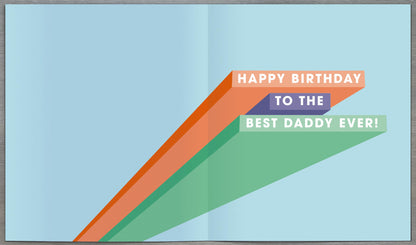 Standard Greeting Cards Birthday Daddy  Carlton Core Line