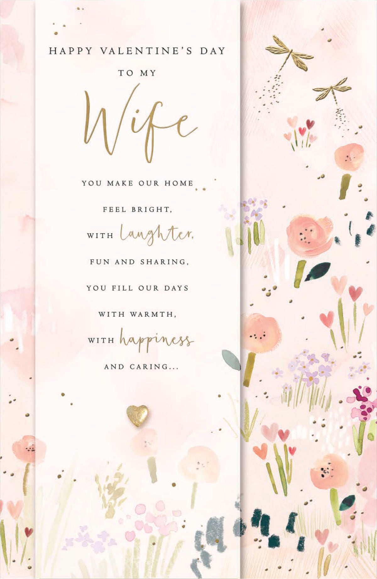 Hand Finished Greeting Cards Wife  Gibson Core Line
