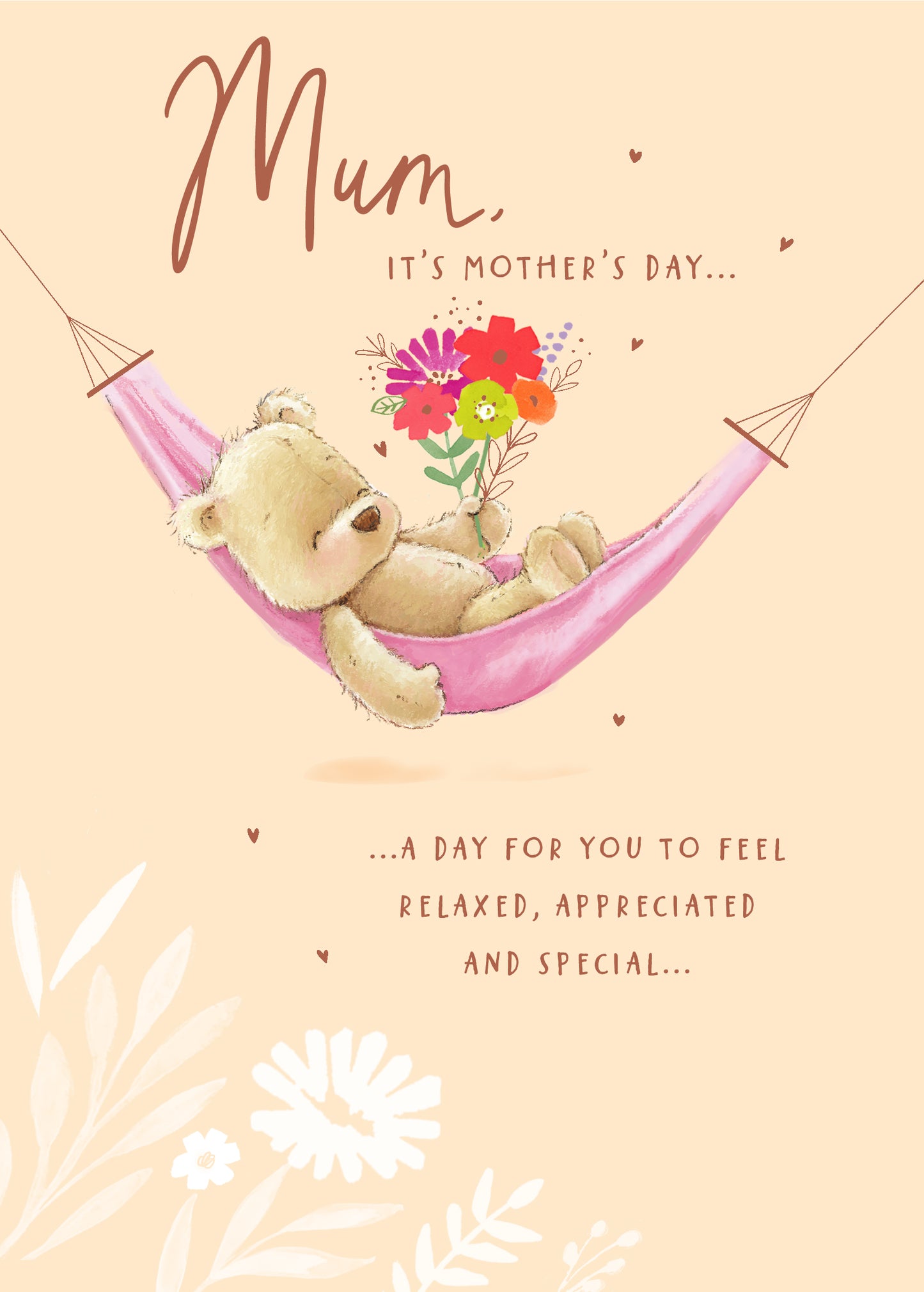 Standard Greeting Cards Mum Cute Nutmeg