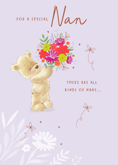 Standard Greeting Cards Nan Cute Nutmeg