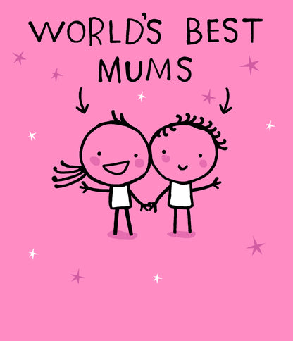 Standard Greeting Cards Mum Same Sex Hum Benny