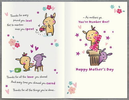 Standard Greeting Cards Mum Hum Fiddlesticks