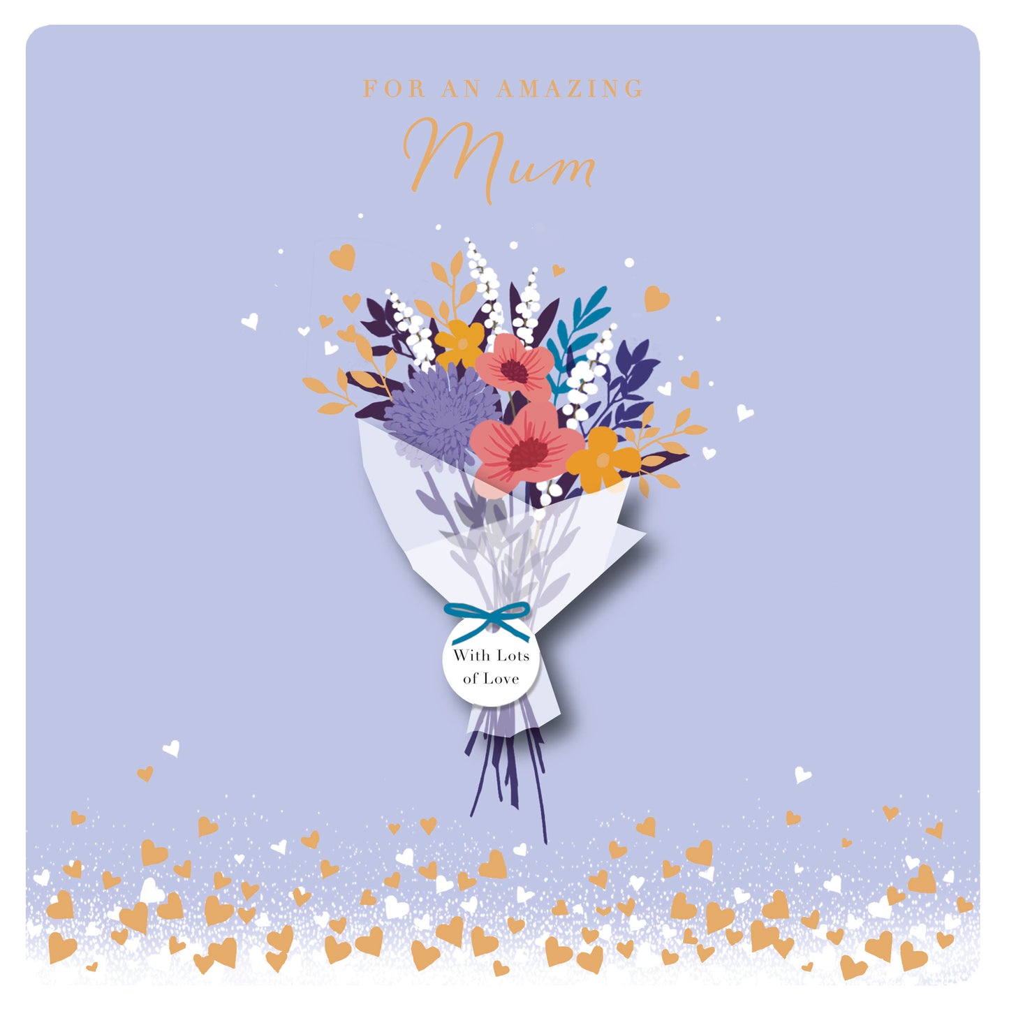 Hand Finished Greeting Cards Mum  Carlton Core Line