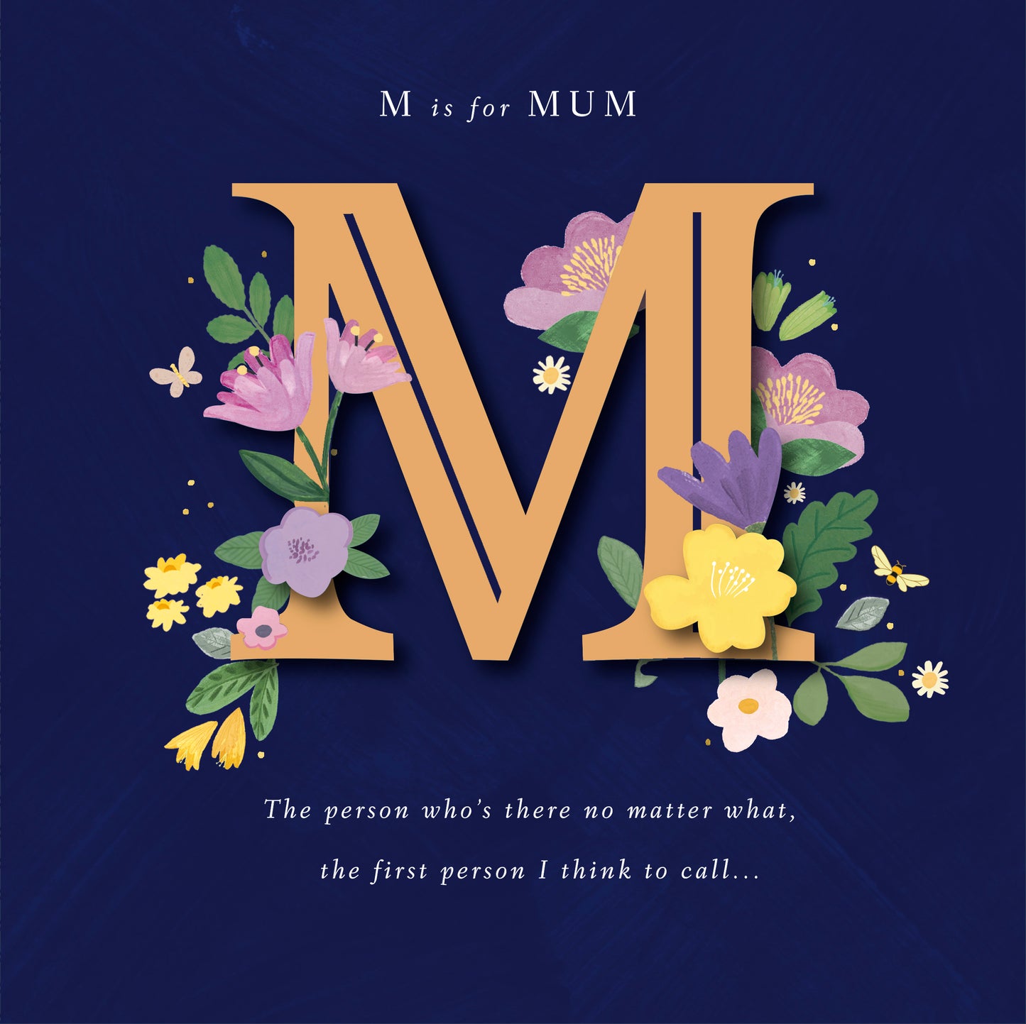 Hand Finished Greeting Cards Mum  Carlton Core Line