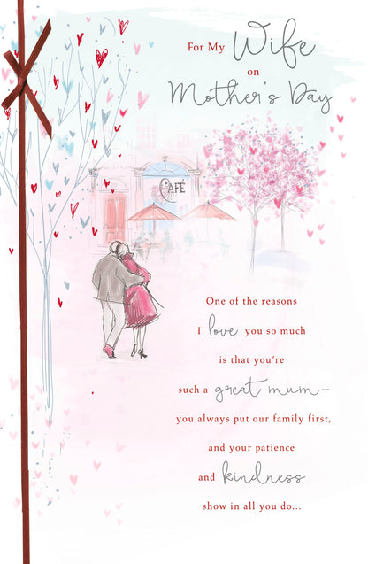 Hand Finished Greeting Cards Wife  Artist's Notebook