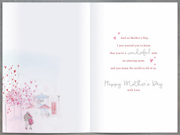 Hand Finished Greeting Cards Wife  Artist's Notebook