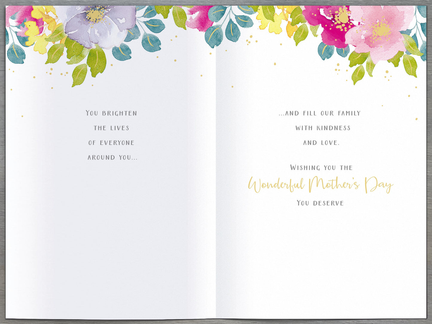 Hand Finished Greeting Cards Wife  Gibson Core Line