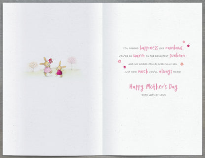 Standard Greeting Cards Mum Cute Cotton Tales
