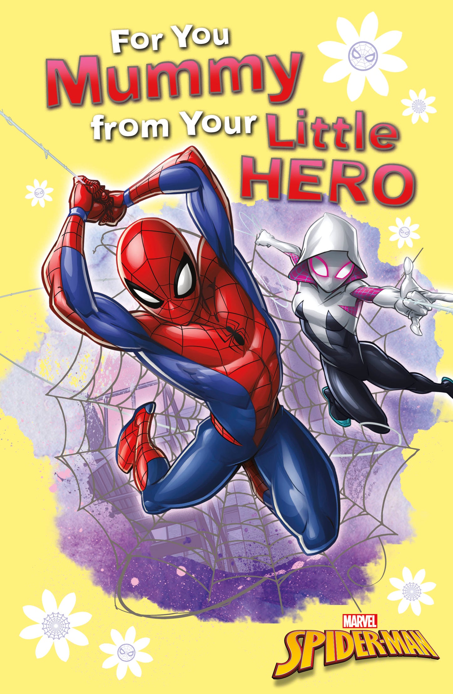 Standard Greeting Cards Mummy From Son Juvenile Disney Spider-Man