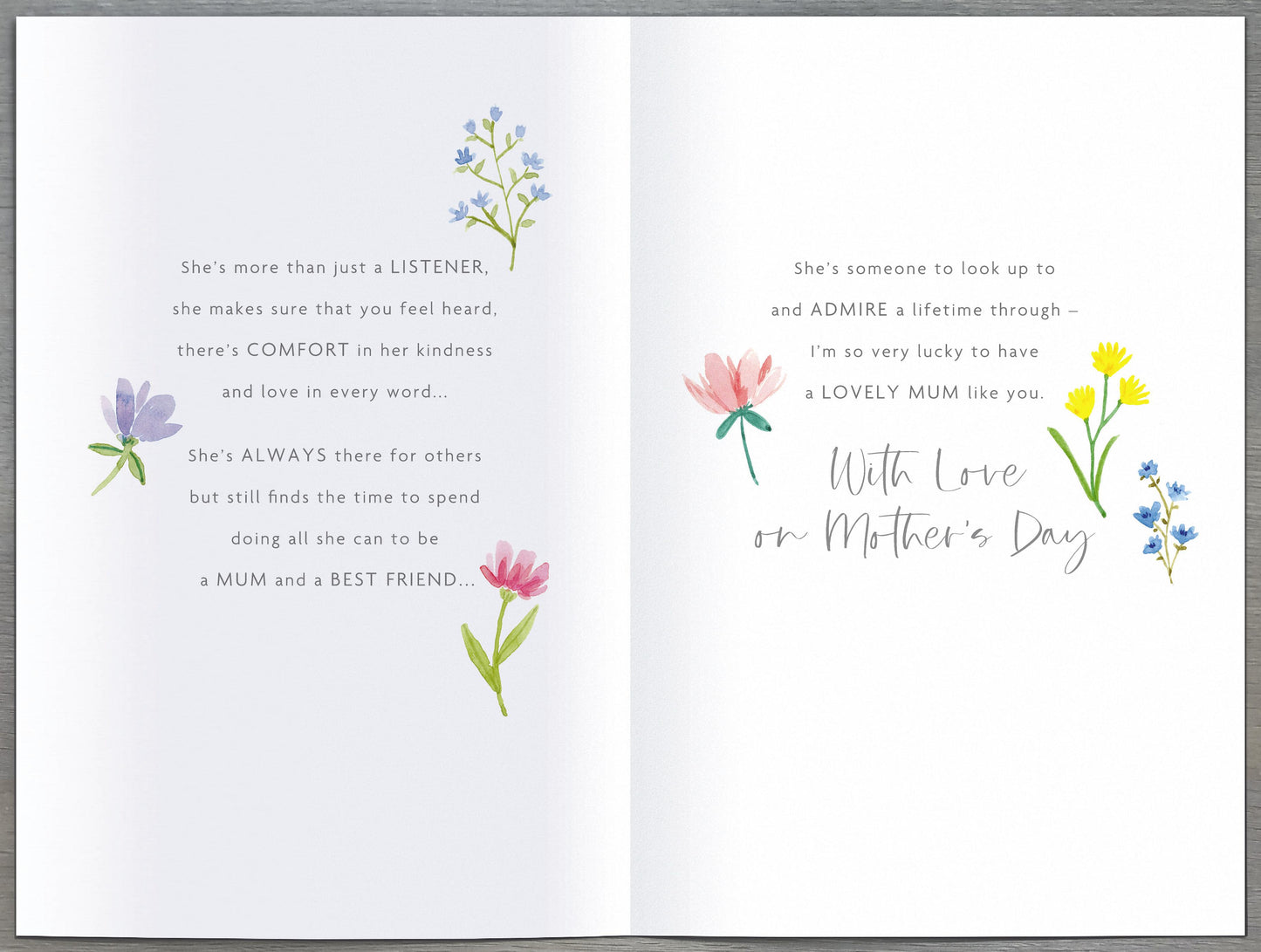 Hand Finished Greeting Cards Mum What Is A  Gibson Core Line