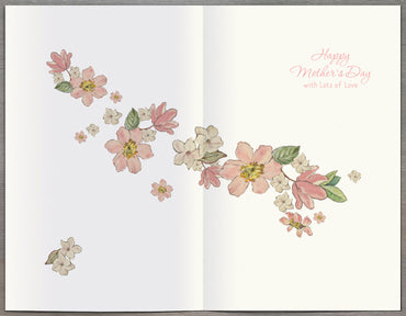 Hand Finished Greeting Cards Mum Cute Flower Fairies