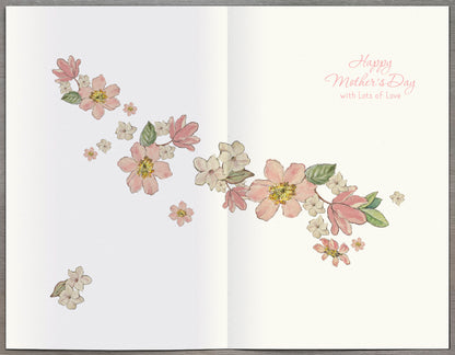 Hand Finished Greeting Cards Mum Cute Flower Fairies