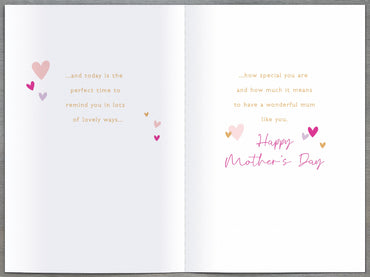 Hand Finished Greeting Cards Mum  Gibson Core Line