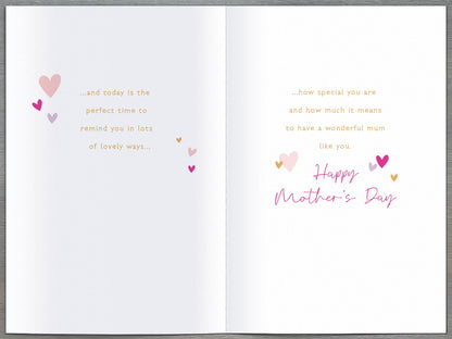 Hand Finished Greeting Cards Mum  Gibson Core Line