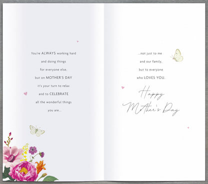 Hand Finished Greeting Cards Wife  Royal Horticultural Society