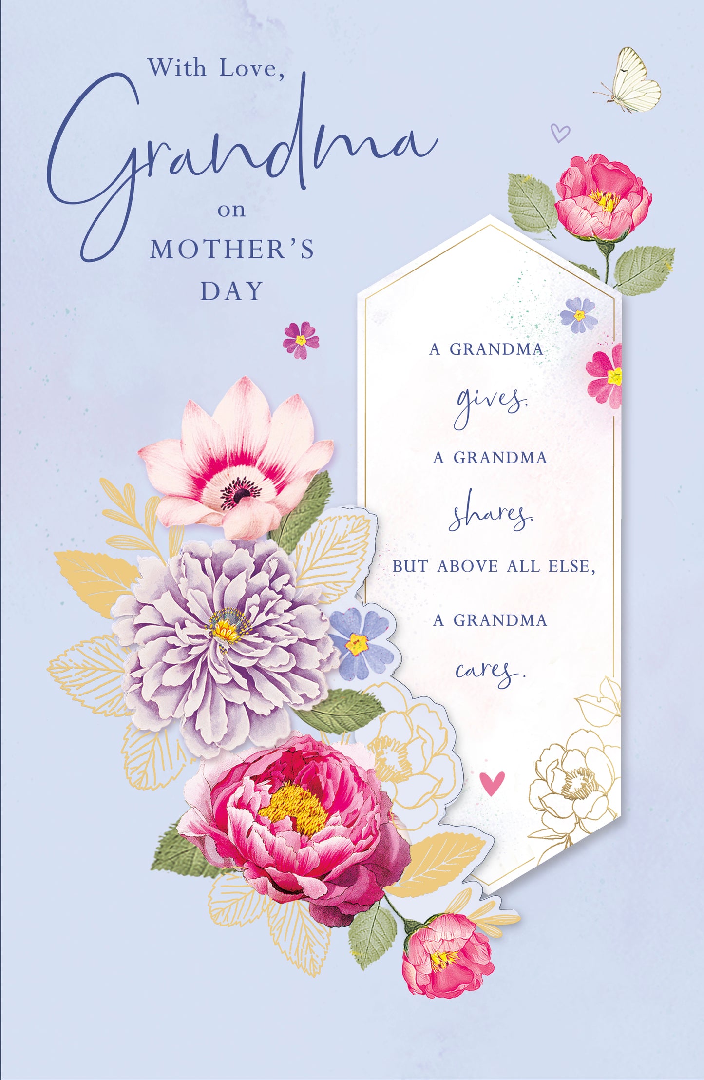 Hand Finished Greeting Cards Grandma  Royal Horticultural Society