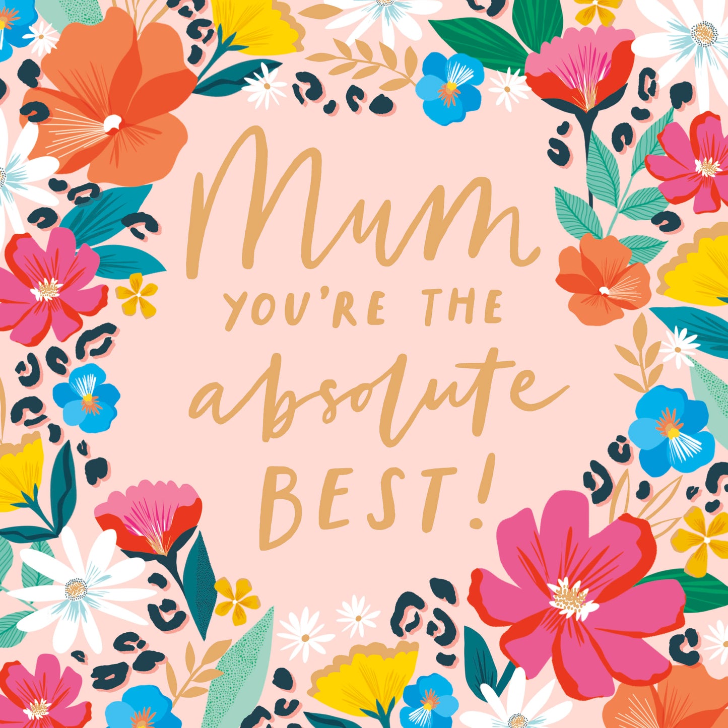 Hand Finished Greeting Cards Mum  Carlton Core Line