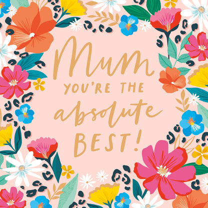 Hand Finished Greeting Cards Mum  Carlton Core Line