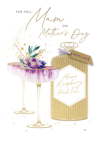 Hand Finished Greeting Cards Mum  Gibson Core Line