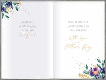 Hand Finished Greeting Cards Mum  Gibson Core Line