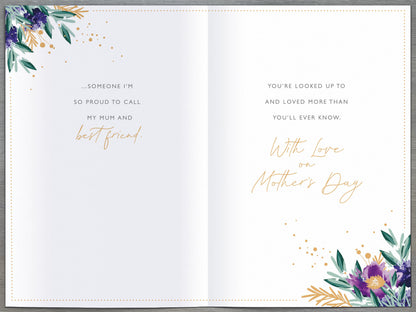 Hand Finished Greeting Cards Mum  Gibson Core Line