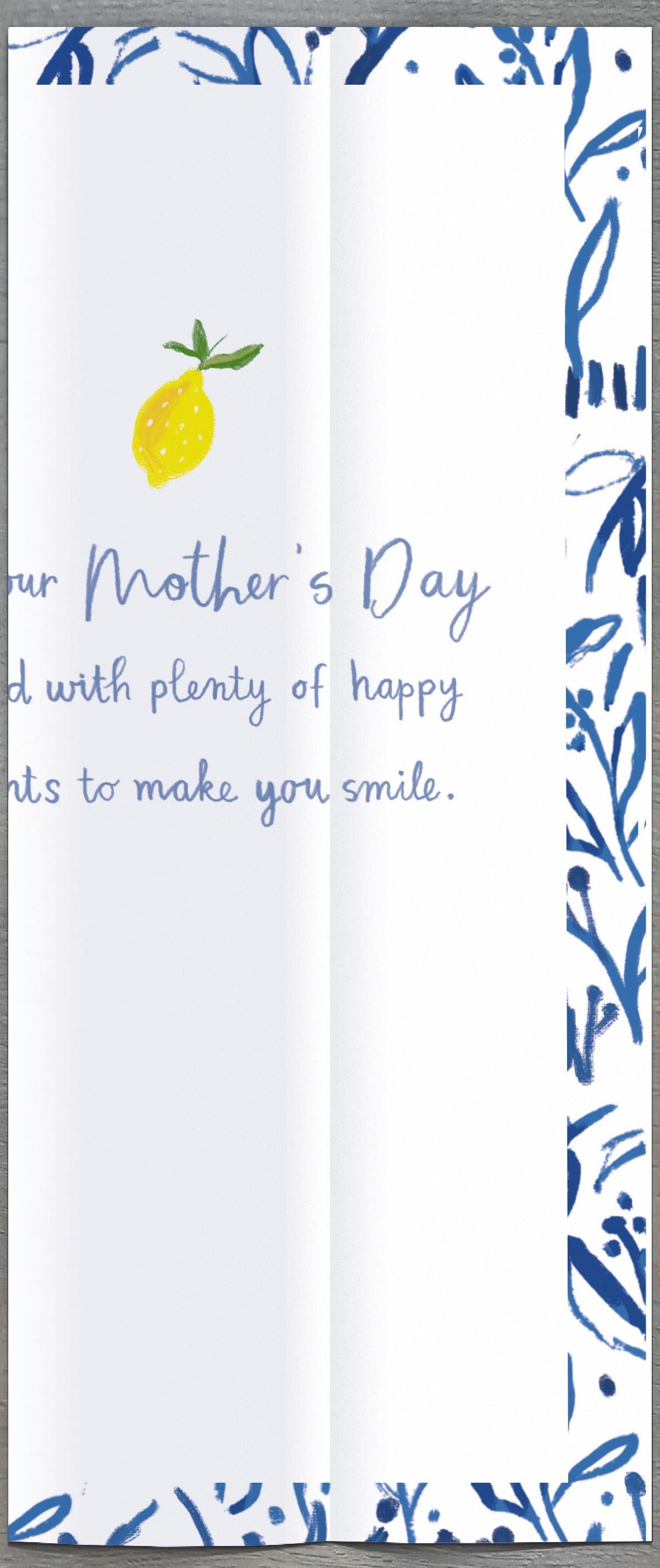 Hand Finished Greeting Cards Mum  Gibson Core Line