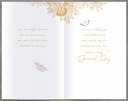 Hand Finished Greeting Cards Mum From Both  Royal Horticultural Society