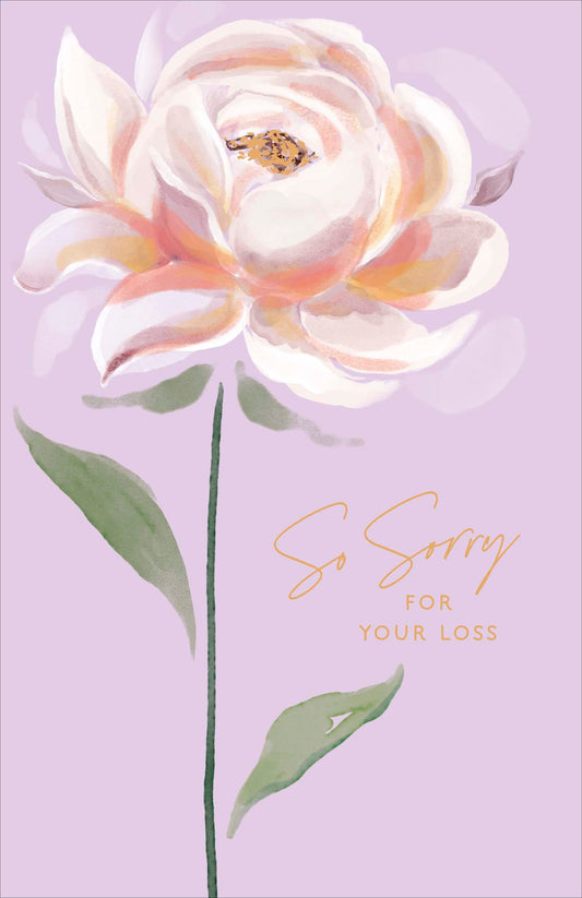 So sorry for your loss