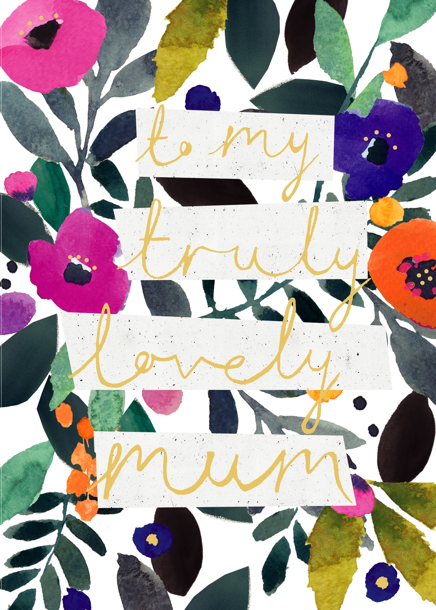 Standard Greeting Cards Mum  Kindred Stop The Clock