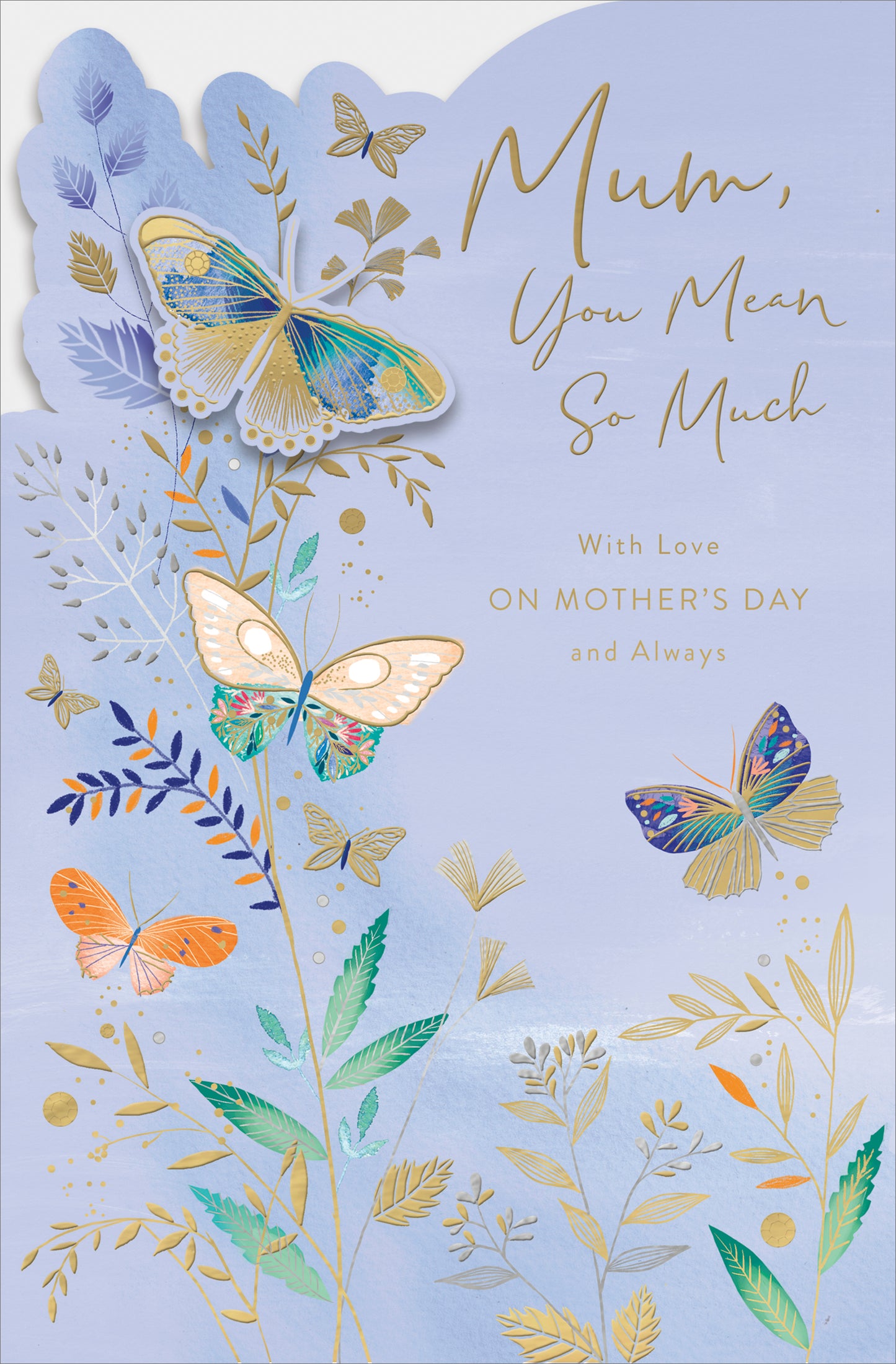 Hand Finished Greeting Cards Mum  Gibson Core Line