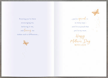 Hand Finished Greeting Cards Mum  Gibson Core Line