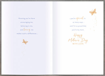 Hand Finished Greeting Cards Mum  Gibson Core Line