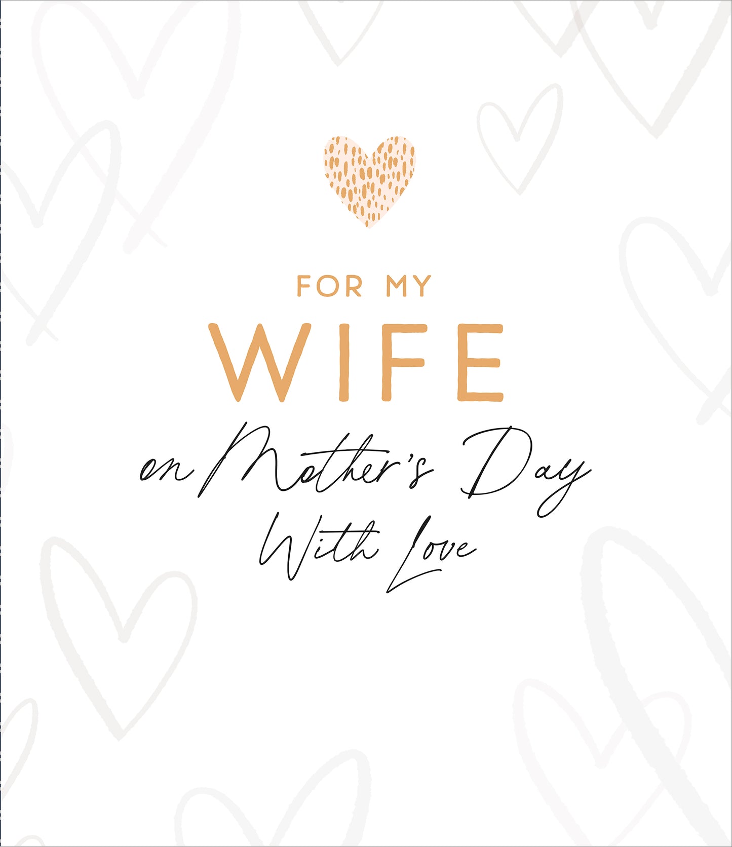 Standard Greeting Cards Wife  Carlton Core Line