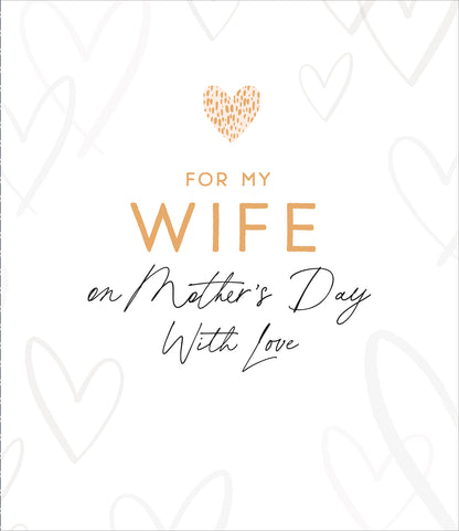 Standard Greeting Cards Wife  Carlton Core Line