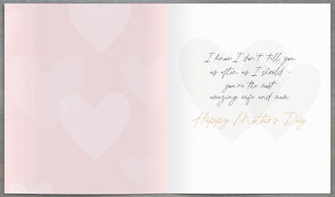 Standard Greeting Cards Wife  Carlton Core Line