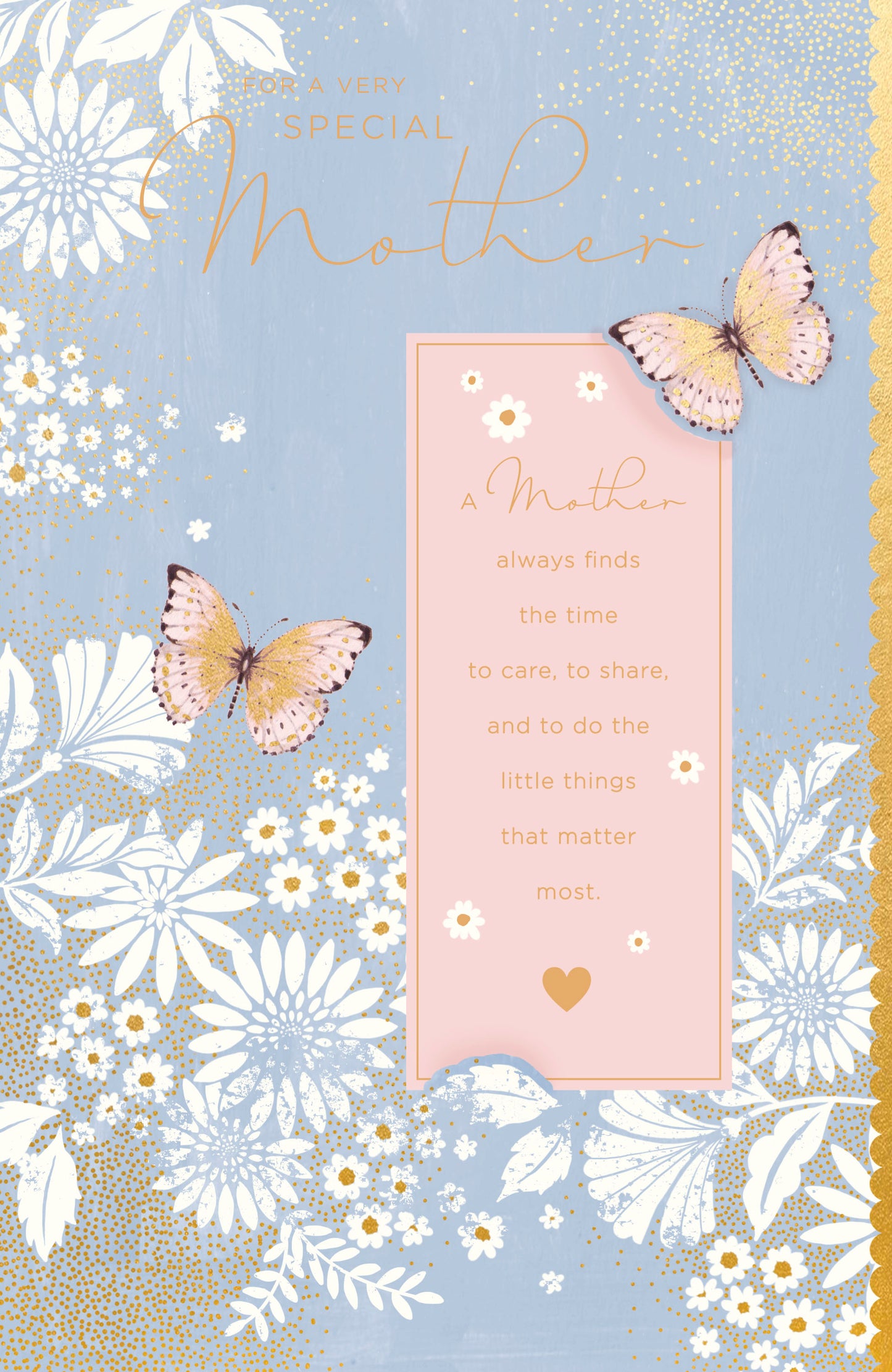 Hand Finished Greeting Cards Mother  Gibson Core Line