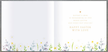 Hand Finished Greeting Cards Mum  Carlton Core Line