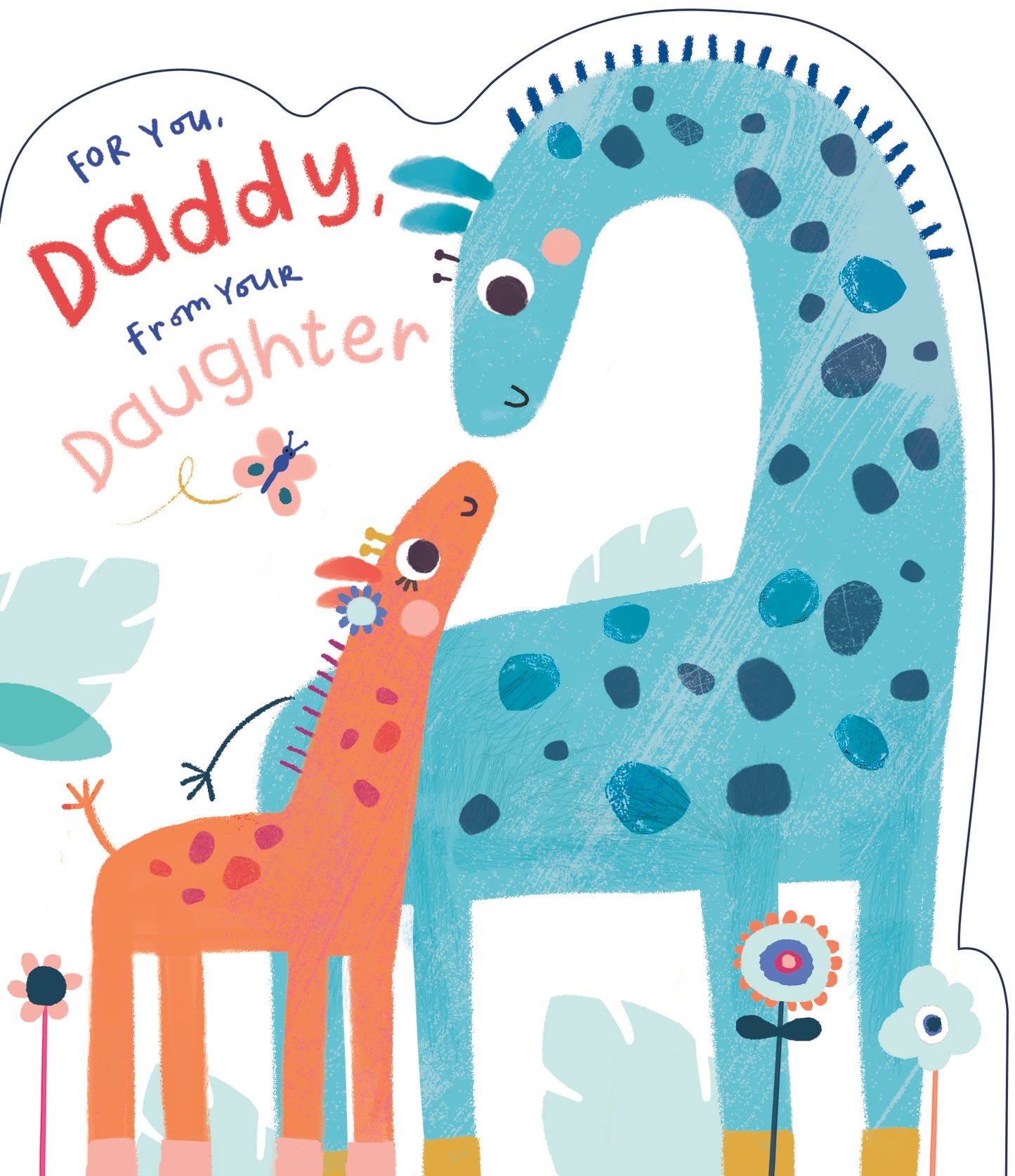 Daddy From Daughter Juv Greeting Cards Daddy From Daughter Juv Counter Cards