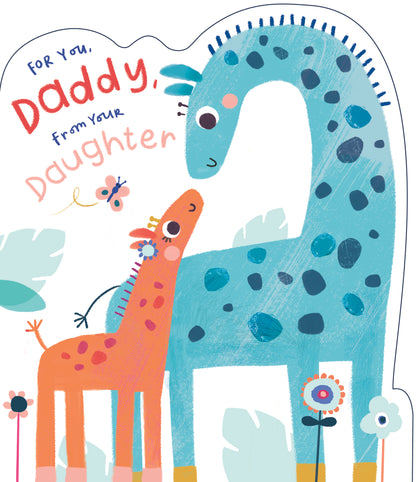 Daddy From Daughter Juv Greeting Cards Daddy From Daughter Juv Counter Cards