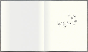 Standard Greeting Cards Open Thinking Of You  Love and Doodles