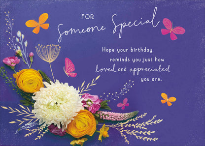 Standard Greeting Cards Birthday Someone Special  Into the Meadow