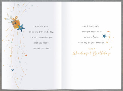 Hand Finished Greeting Cards Birthday Dad  Daydreams