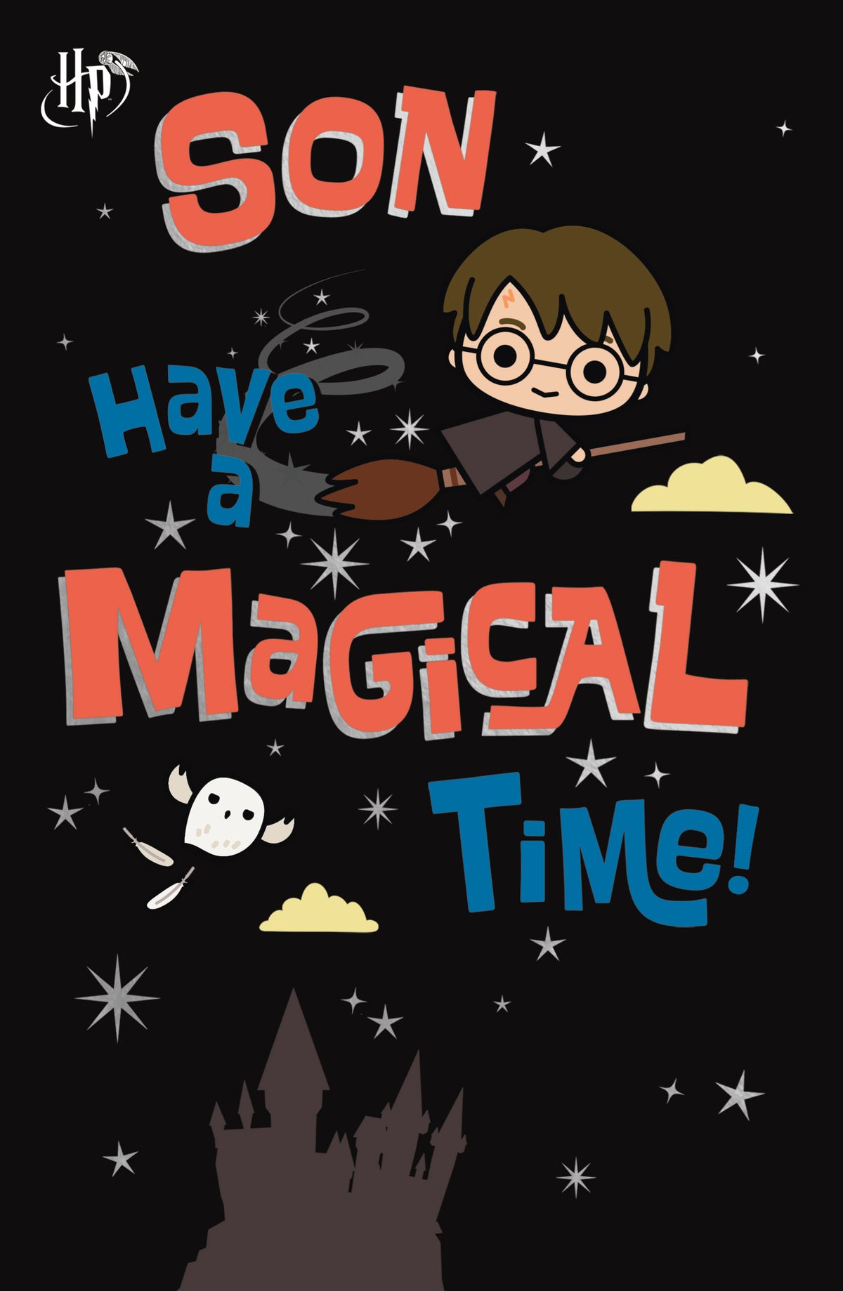 Standard Greeting Cards Birthday Son Cute WB Harry Potter