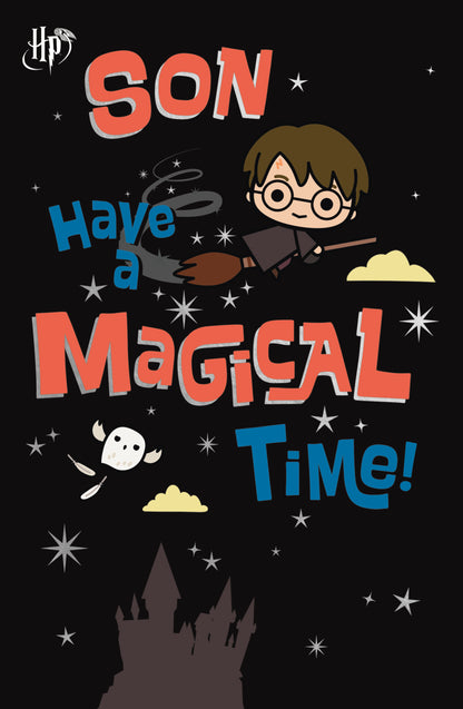 Standard Greeting Cards Birthday Son Cute WB Harry Potter